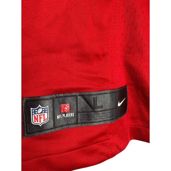 Nike NFL On Field 49ers Kaepernick #7 Red Jersey Size L - Picture 7 of 7